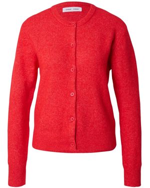 Samsøe & Samsøe Strickjacke 'Nor' - Rot