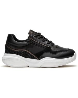 Xsensible Sneaker Low Sneaker Low Damen 30085.3/002-Hx Glattleder - Schwarz