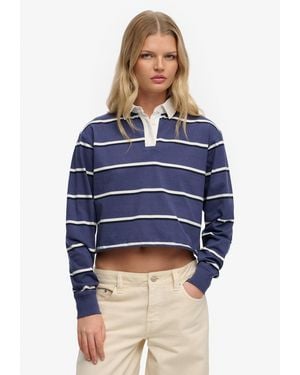 Superdry & Co Poloshirt Athletic Essentials - Blau