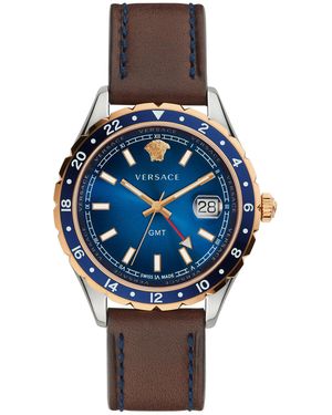 Versace Uhr Hellenyium Gmt - Blau