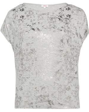 s.Oliver CURVE Shirt - Grau