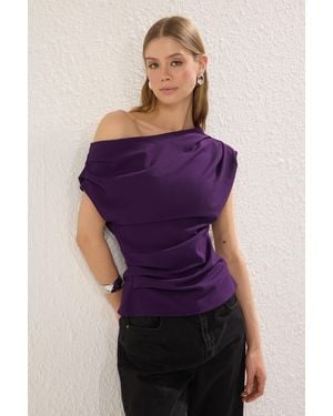 Trendyol Bluse - Lila