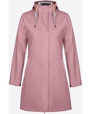 ATLASLAVA Outdoormantel Waterproof Outdoor Jacket - Pink
