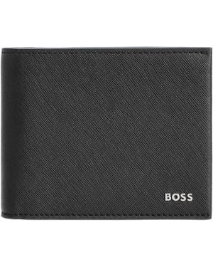 BOSS Portemonnaie Northon Trifold - Schwarz