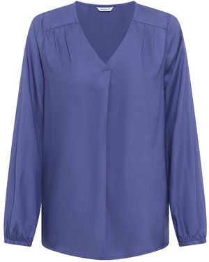 Delmao Bluse - Blau