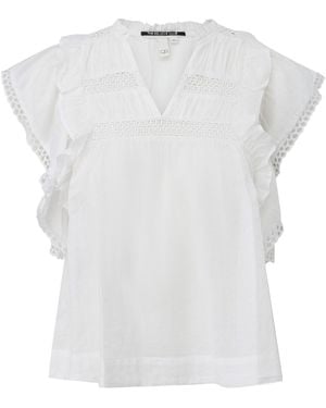 QS Bluse - Weiß