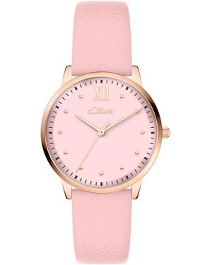 S.oliver Analoguhr - Pink