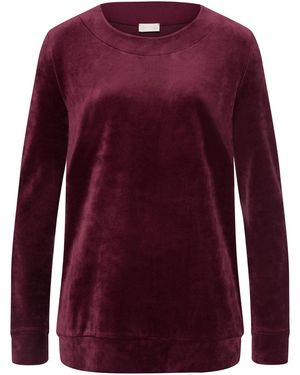 Hanro Sweatshirt Favourites - Rot