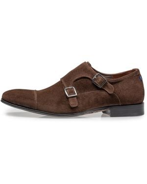 Floris Van Bommel Slipper Gilli 04 - Braun