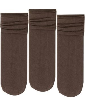 Millo Socken Ice Viskose - Braun