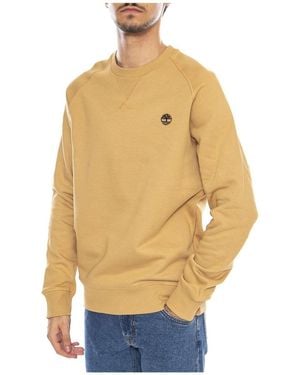 Timberland Sweatshirt Exeter River Brushed Back Crew Sweatshirt - Blau