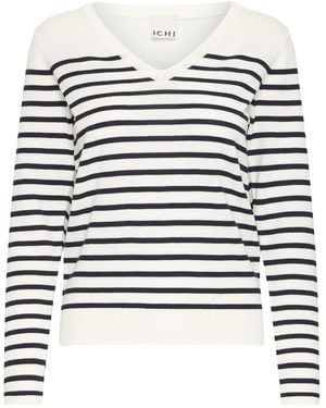 Ichi Pullover Luls - Weiß