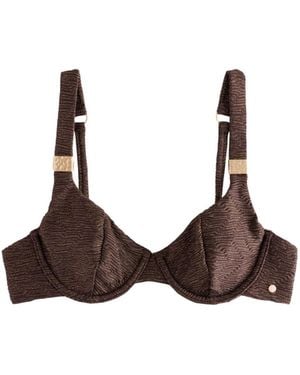 Mint Velvet Bikinitop - Braun