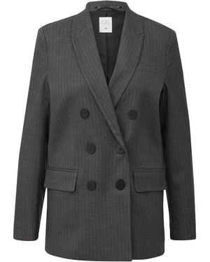 QS Blazer - Grau