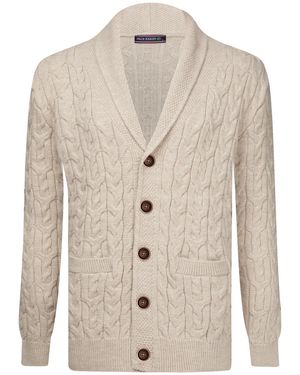 Felix Hardy Strickjacke - Natur