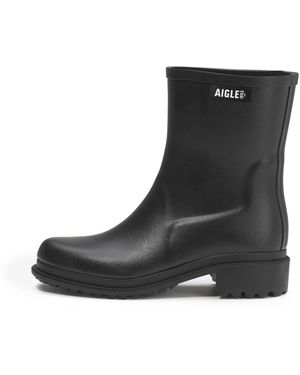 Aigle Cowboy/Biker Boots Fulfeel Mid Nl - Schwarz