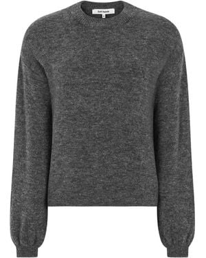 SOFT REBELS Pullover Allison - Grau