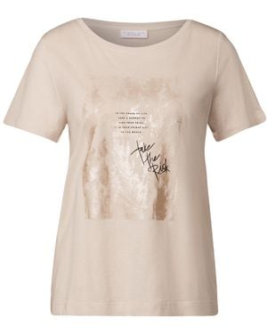 STREET ONE STUDIO T-Shirt - Natur