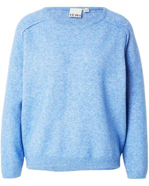 Ichi Pullover Ihdasila - Blau