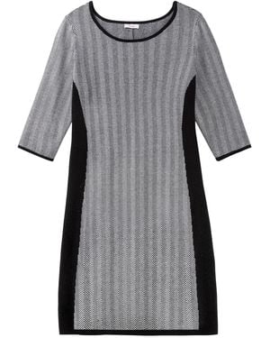 Sheego Kleid - Grau