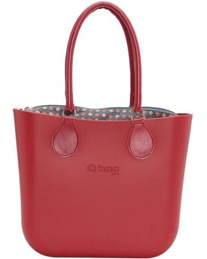O bag Handtasche - Rot