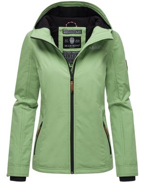 Marikoo Übergangsjacke 'Brombeere' - Grün