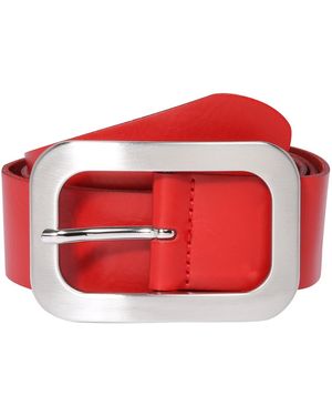 Vanzetti Ledergürtel 4.0Cm - Rot