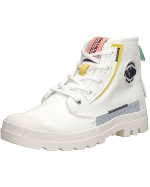 Palladium Sneaker High Pampa Underlayer - Weiß