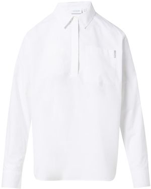 comma casual identity Bluse - Weiß