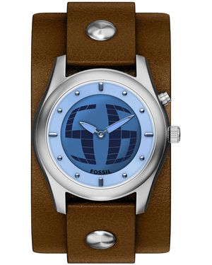 Fossil Uhr Archival Big Tic - Blau