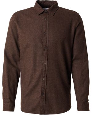 Jack & Jones Hemd Jjeclassic - Braun