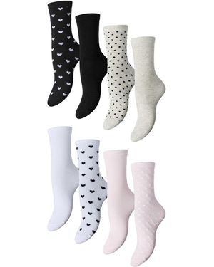 Pieces Socken Pcgasmin - Weiß