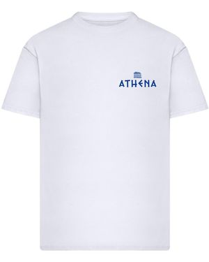 Mister Tee T-Shirt Athen Souvenirs - Weiß