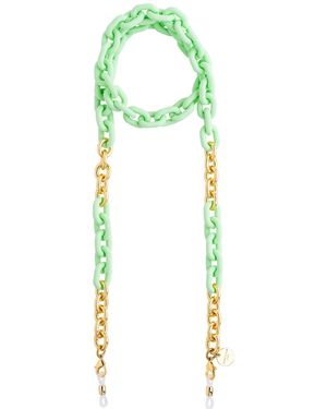 CHEEKY CHAIN MUNICH Brillenkette Lio - Grün