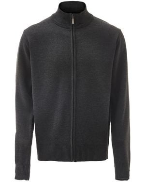 Mozzaar Strickjacke - Schwarz
