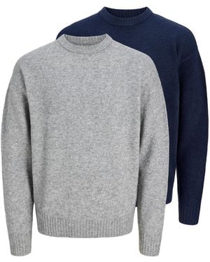 Jack & Jones Pullover Jjesoho Ollie - Blau