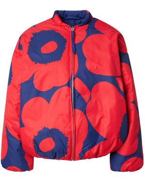 Marimekko Jacke 'holkki unikko' - Rot