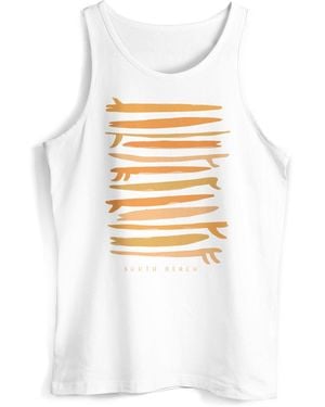Neverless Shirt Surf Boards South - Weiß