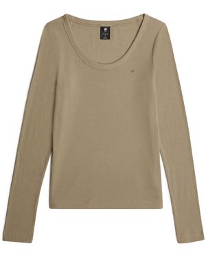 G-Star Tops-T-Shirt - Natur