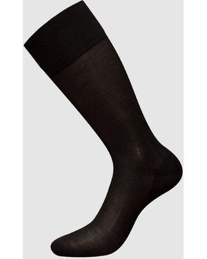 Zd - Zero Defects Socken Mercerized Cotton Socks - Schwarz