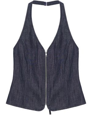 Pull&Bear Top - Blau