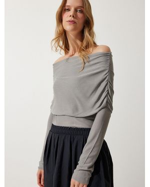 Happiness İstanbul Happiness Stanbul Pullover - Grau