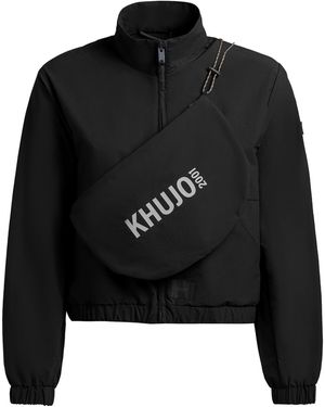 Khujo Jacke Leitzi With Bag - Schwarz
