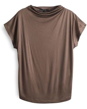someday. T-Shirt 'Kisanie' - Braun