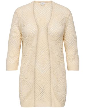 Only Carmakoma Strickjacke Carwisty - Natur