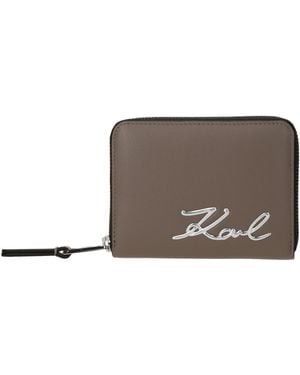 Karl Lagerfeld Portemonnaie - Grau