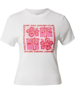 Rip Curl T-Shirt Surf Side - Weiß