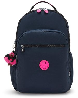 Kipling Rucksack Seoul Lap - Blau