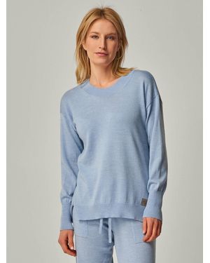 YOU LOOK PERFECT Pullover Bella - Blau