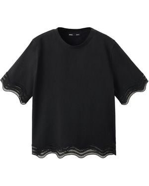 Mango T-Shirt Ona - Schwarz